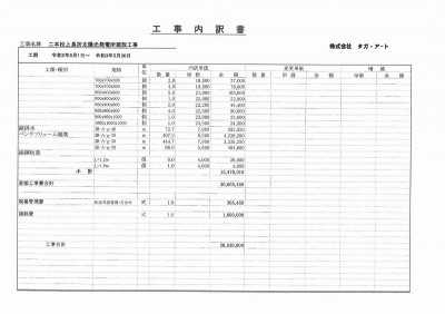 工程表3